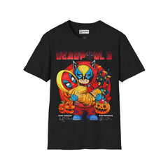 Deadpool and Wolverine Unisex Softstyle T-Shirt - IGZ Clothing 