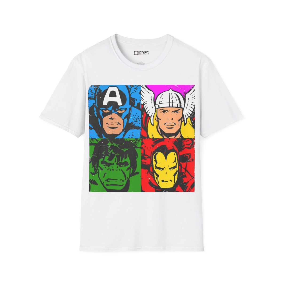 Avengers Unisex Softstyle T-Shirt - IGZ Clothing 