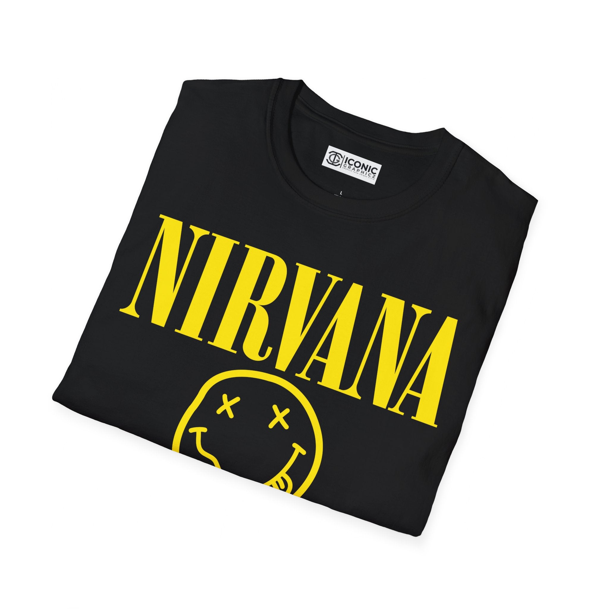 Nirvana Unisex Softstyle T-Shirt - IGZ Clothing 