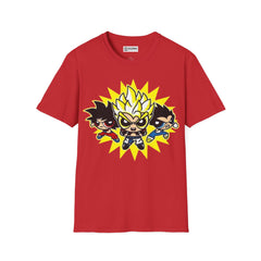 Goku and Vegeta Unisex Softstyle T-Shirt - IGZ Clothing 