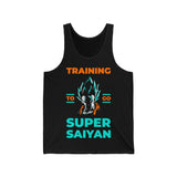 Anime fitness Unisex Jersey Tank Printify