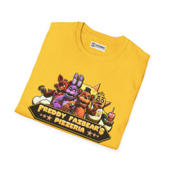 Five Nights at Freddy Unisex Softstyle T-Shirt - IGZ Clothing 