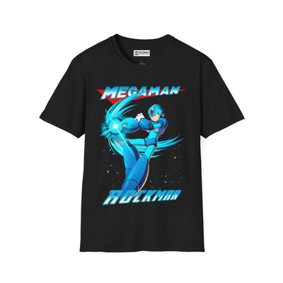 Megaman Unisex Softstyle T-Shirt - IGZ Clothing 