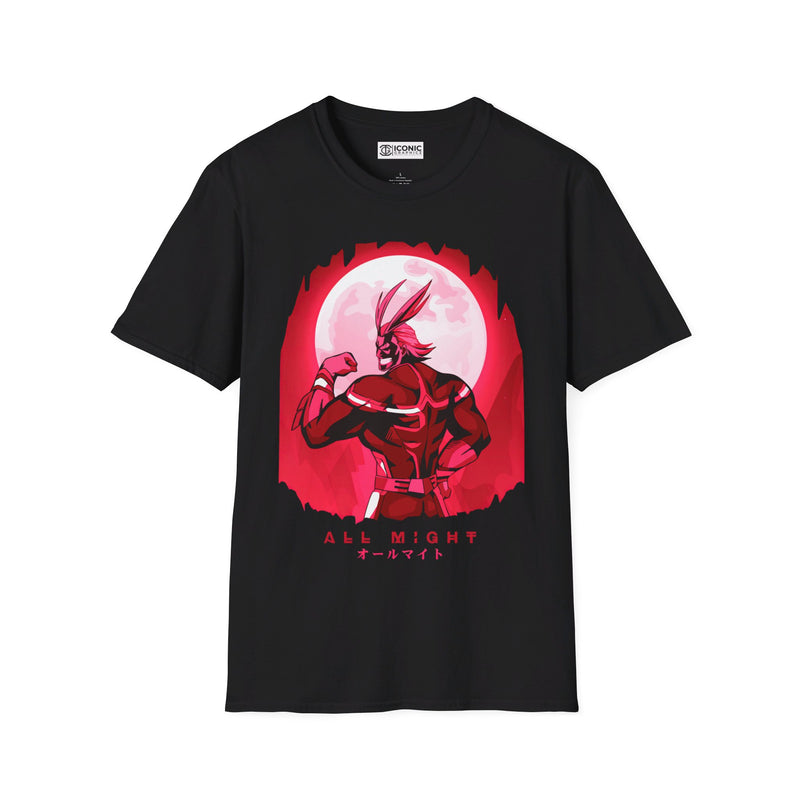 All Might Unisex Softstyle T-Shirt - IGZ Clothing 