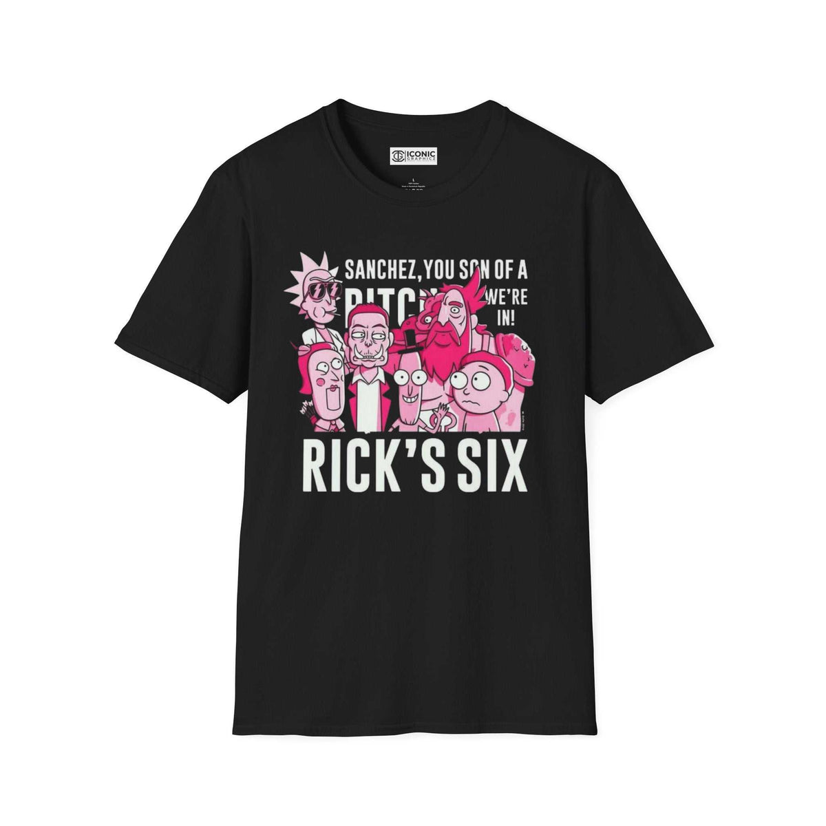 Rick and Morty Unisex Softstyle T-Shirt - IGZ Clothing 