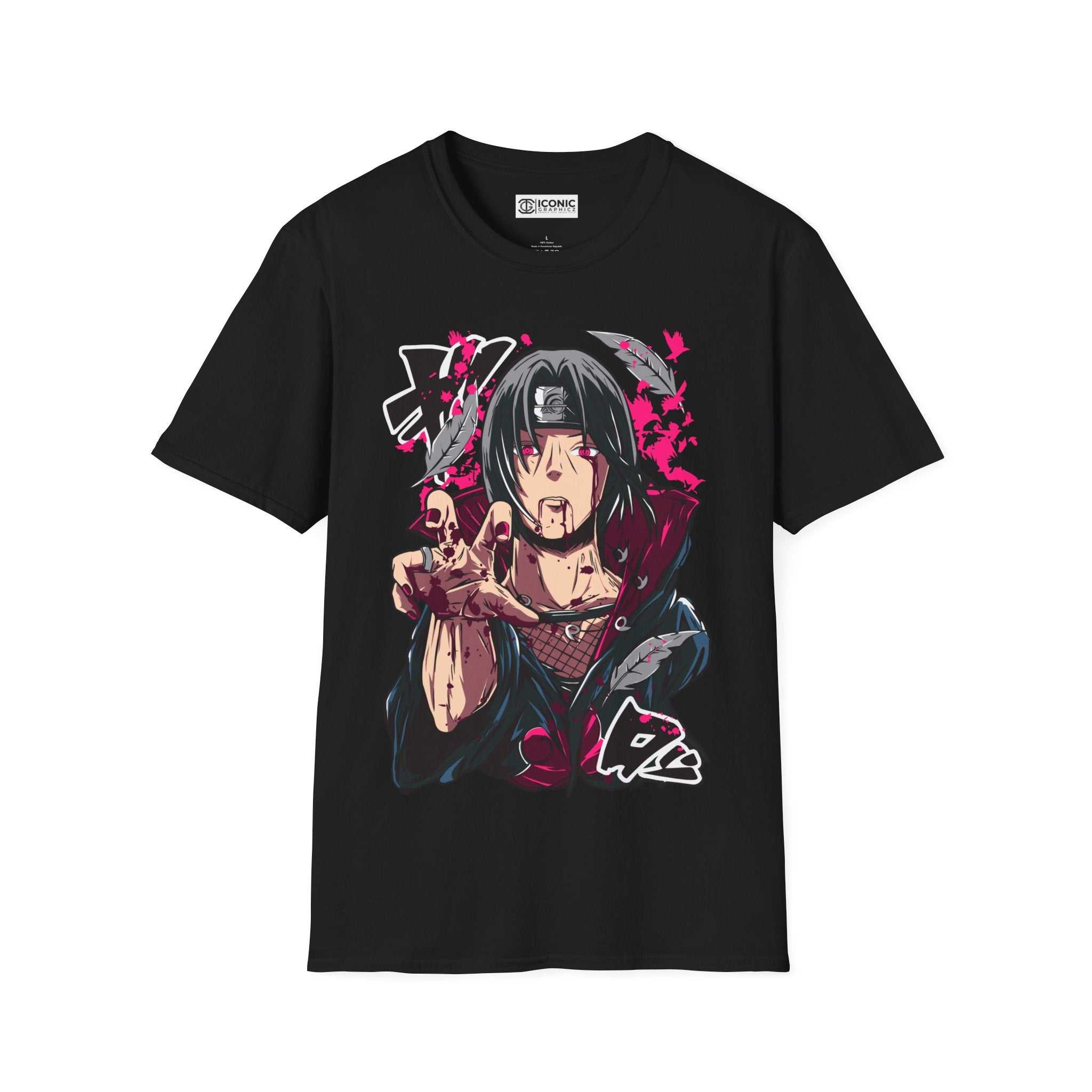 Itachi Unisex Softstyle T-Shirt - IGZ Clothing 