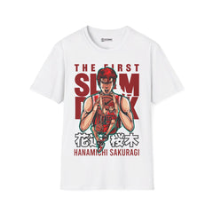 Slam Dunk Hanamichi Sakuragi Unisex Softstyle T-Shirt - IGZ Clothing 