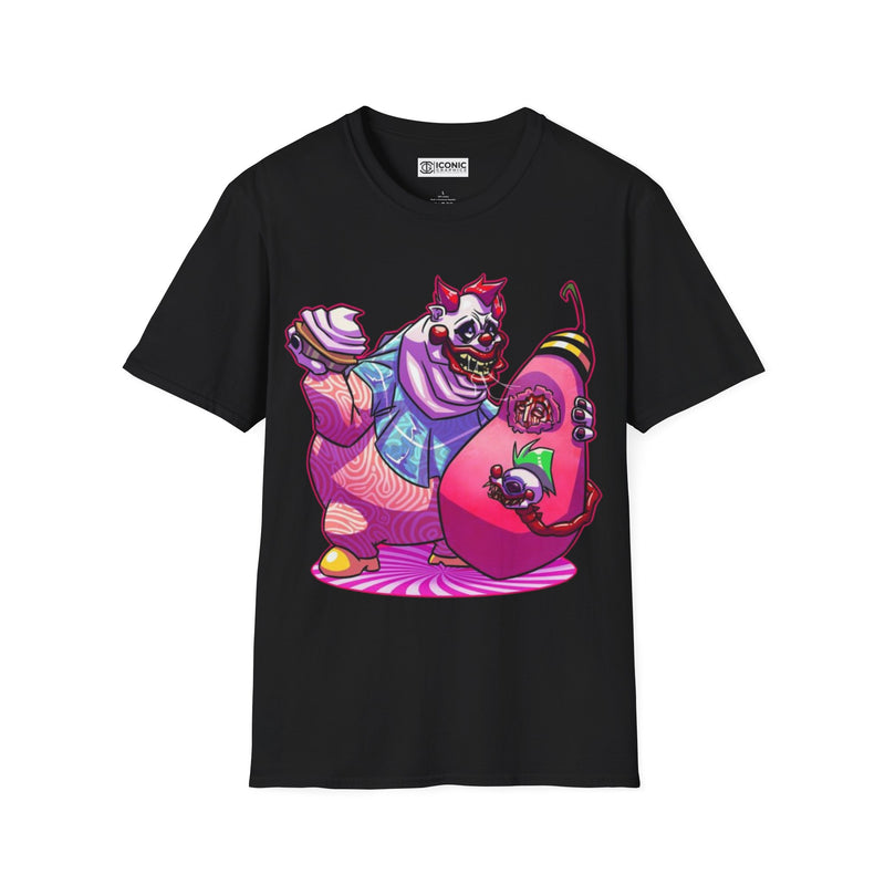 Killer clowns from Outerspace Unisex Softstyle T-Shirt - IGZ Clothing 