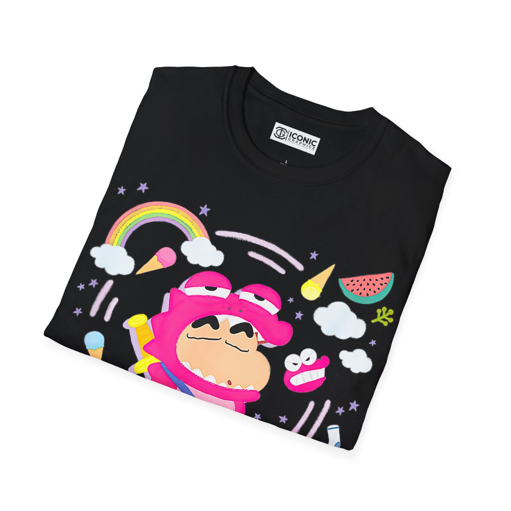 Shinchan Unisex Softstyle T-Shirt - IGZ Clothing 