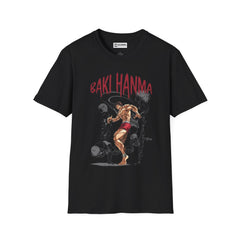 Hanma Baki Unisex Softstyle T-Shirt - IGZ Clothing 