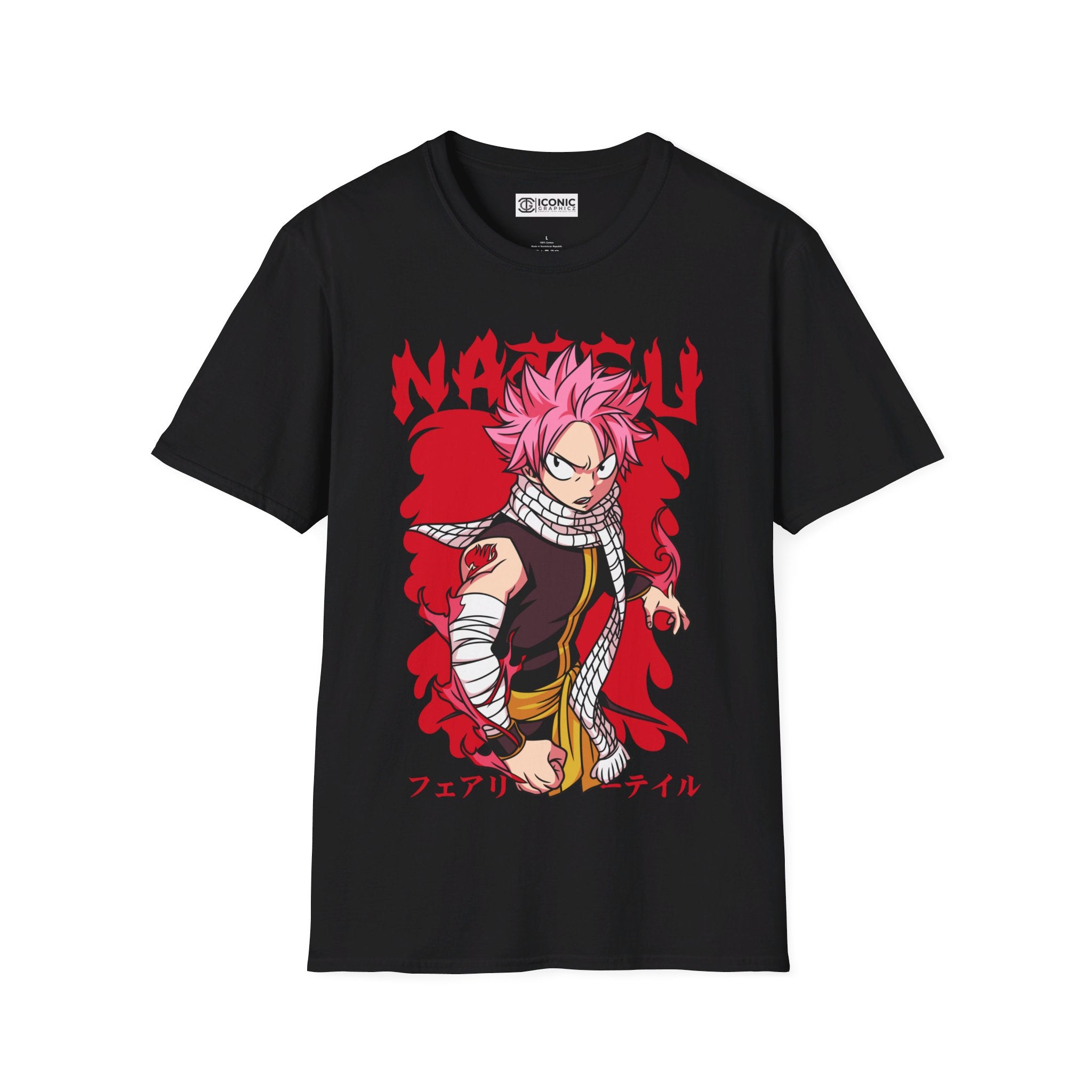 Natsu Unisex Softstyle T-Shirt - IGZ Clothing 