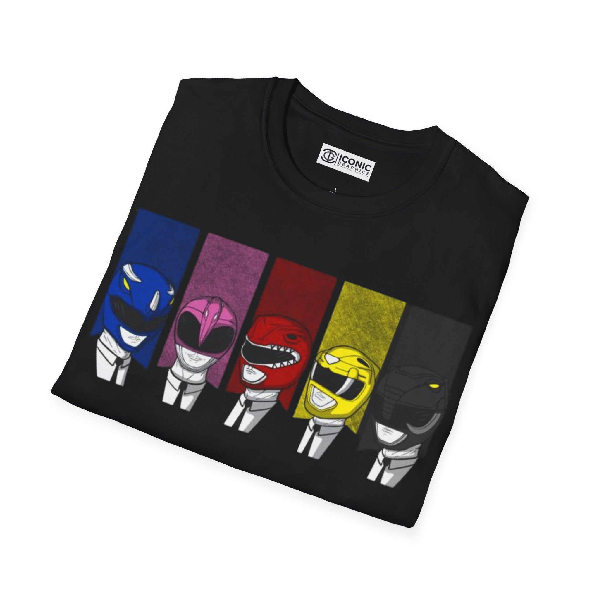 Power Rangers Unisex Softstyle T-Shirt - IGZ Clothing 