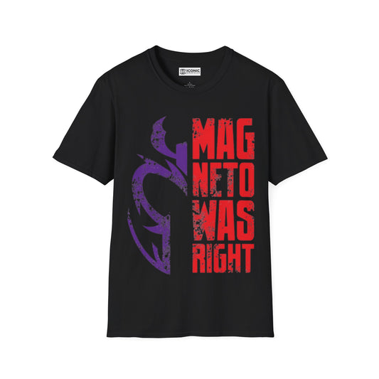 Magneto Unisex Softstyle T-Shirt - IGZ Clothing 