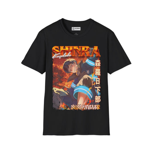 Shinra Unisex Softstyle T-Shirt - IGZ Clothing 