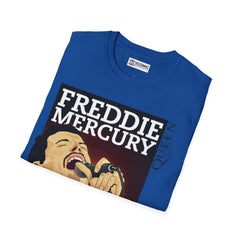 Freddie Mercury Unisex Softstyle T-Shirt - IGZ Clothing 