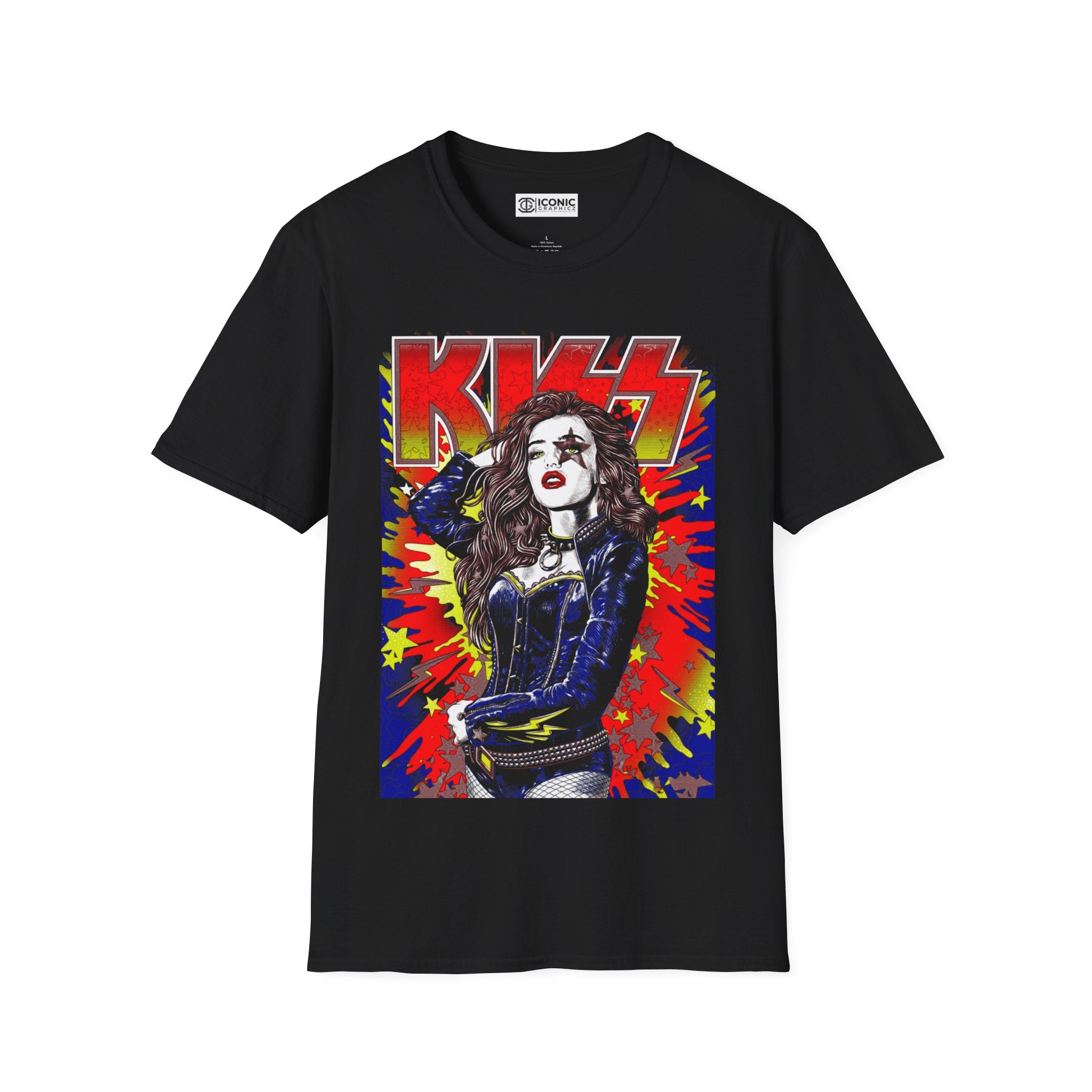 Kiss Unisex Softstyle T-Shirt - IGZ Clothing 