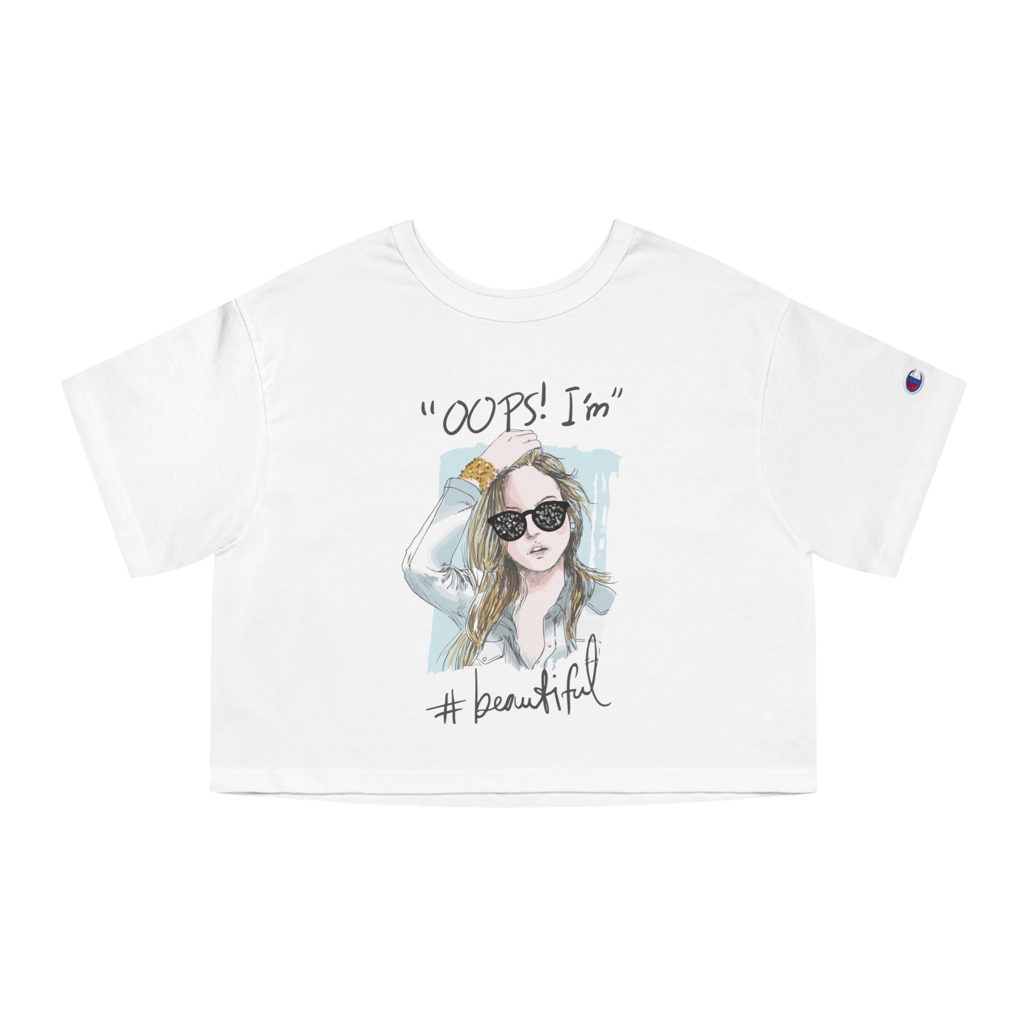 Oops Champion Women's Heritage Cropped T-Shirt