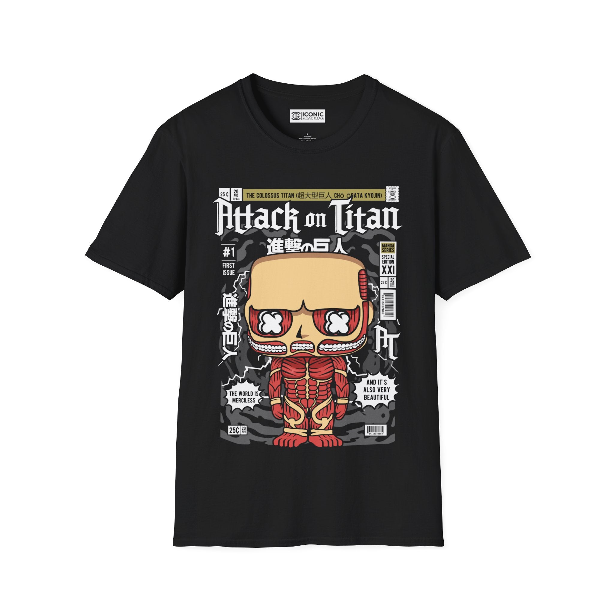 Titan Unisex Softstyle T-Shirt - IGZ Clothing 