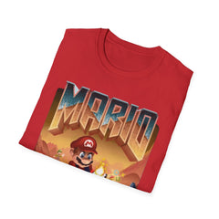 Mario Unisex Softstyle T-Shirt - IGZ Clothing 