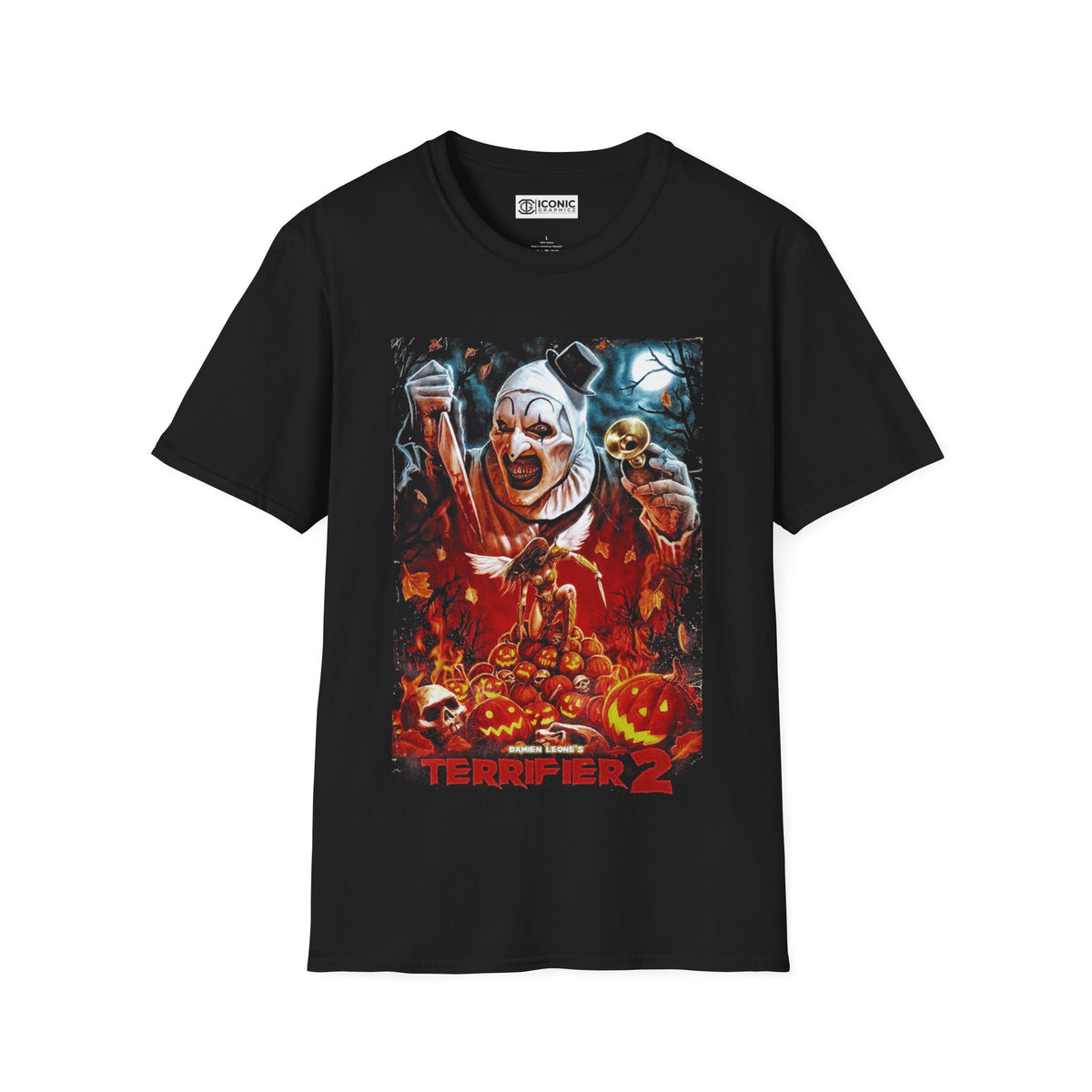 Terrifier Unisex Softstyle T-Shirt - IGZ Clothing 