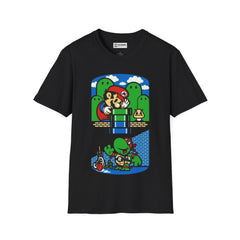 Mario Unisex Softstyle T-Shirt - IGZ Clothing 