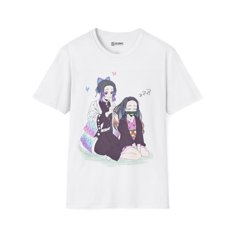 Nezuko and Shinobu Unisex Softstyle T-Shirt