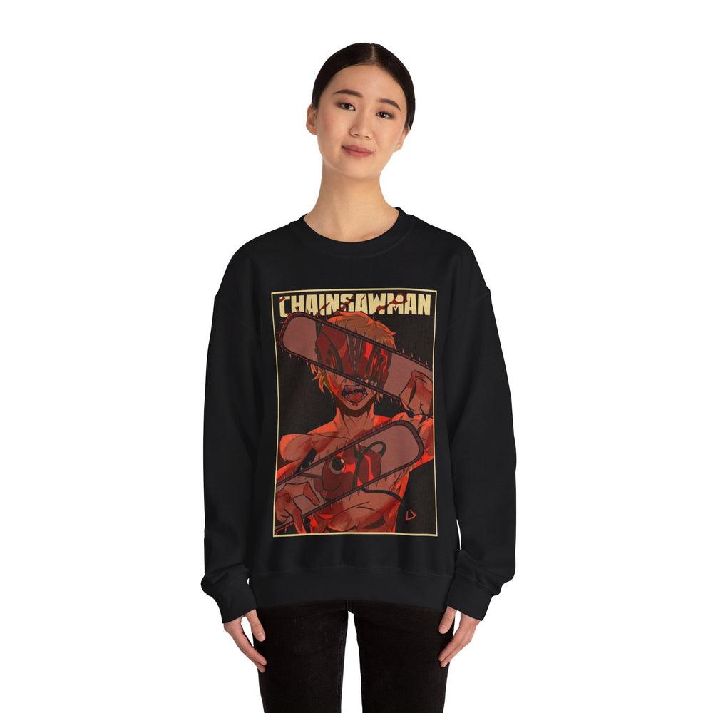 Denji Unisex Heavy Blend™ Crewneck Sweatshirt Printify