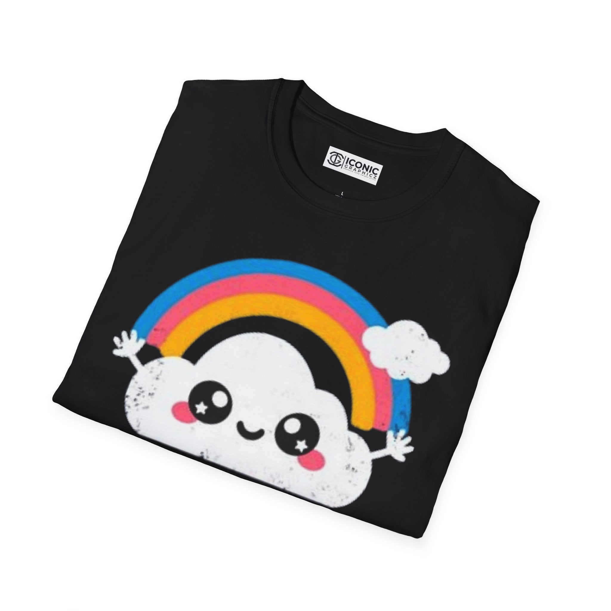 Cute Cloud Unisex Softstyle T-Shirt - IGZ Clothing 