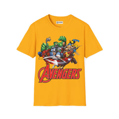 Avengers Unisex Softstyle T-Shirt - IGZ Clothing 