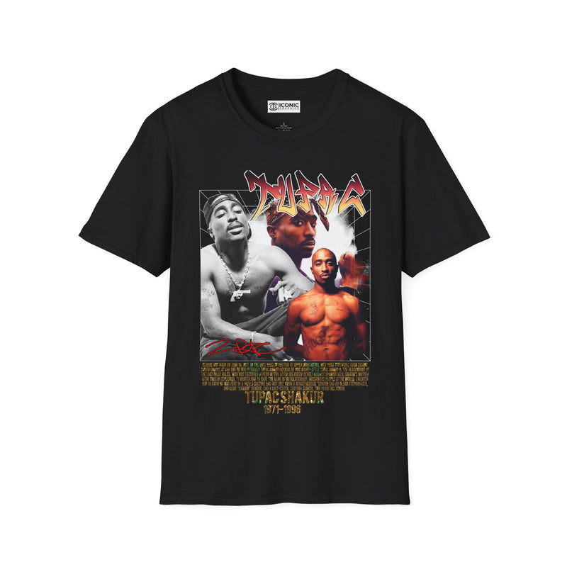 2 Pac Unisex Softstyle T-Shirt - IGZ Clothing 