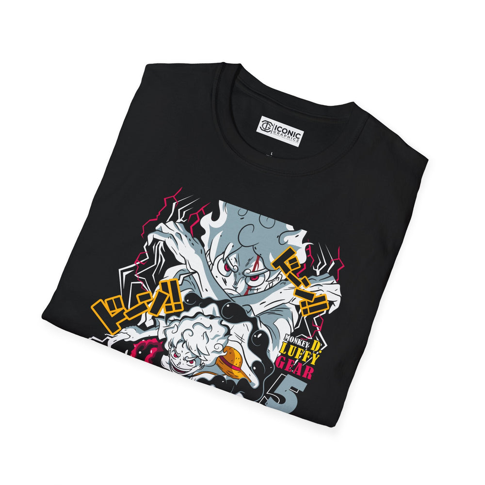 Sun God Luffy T-Shirt Printify