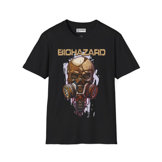 Biohazard Unisex Softstyle T-Shirt - IGZ Clothing 