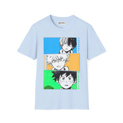 Deku, Bakugo, and Shoto Unisex Softstyle T-Shirt - IGZ Clothing 