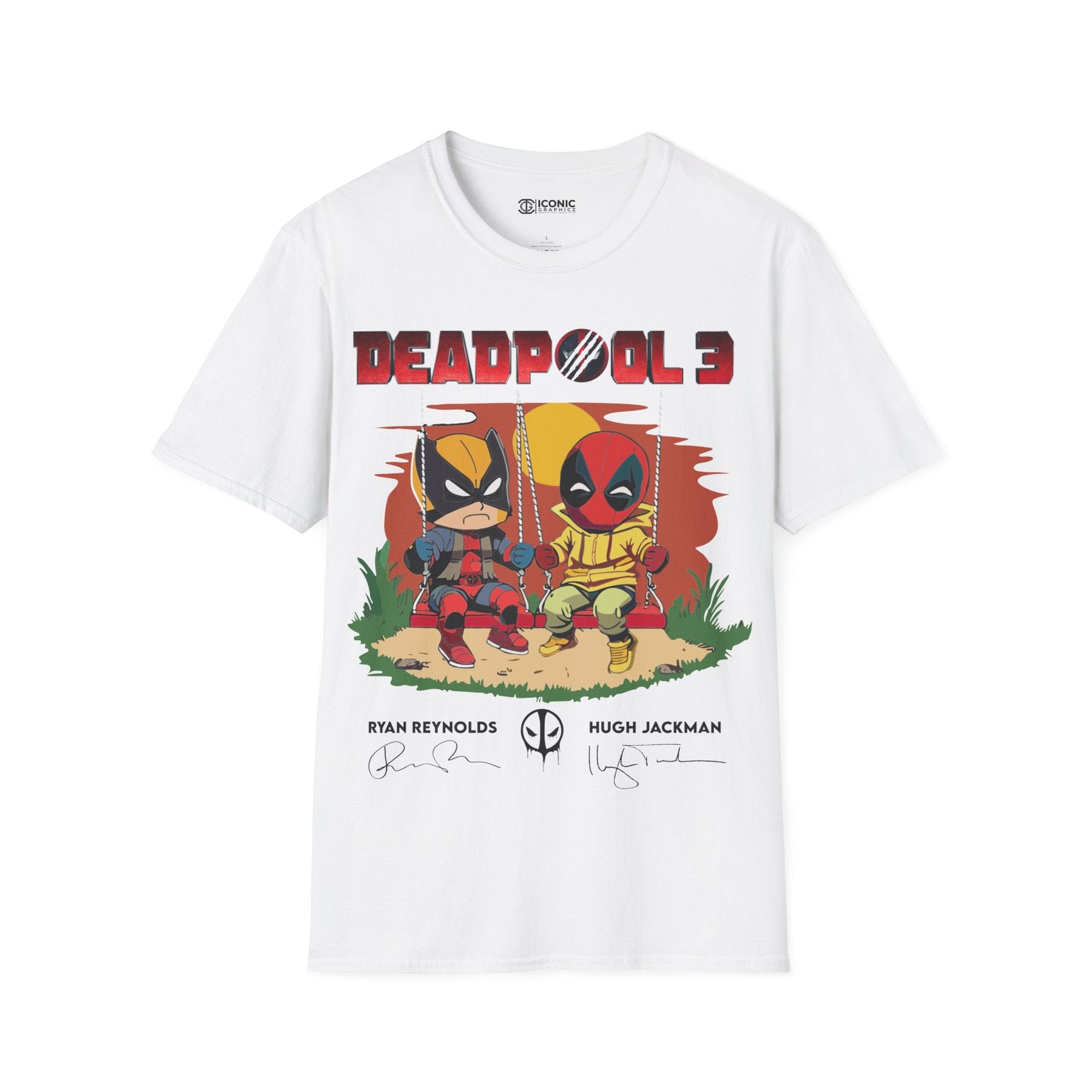 Deadpool and Wolverine T-Shirt Printify