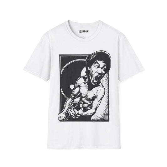 Bruce Lee Unisex Softstyle T-Shirt - IGZ Clothing 