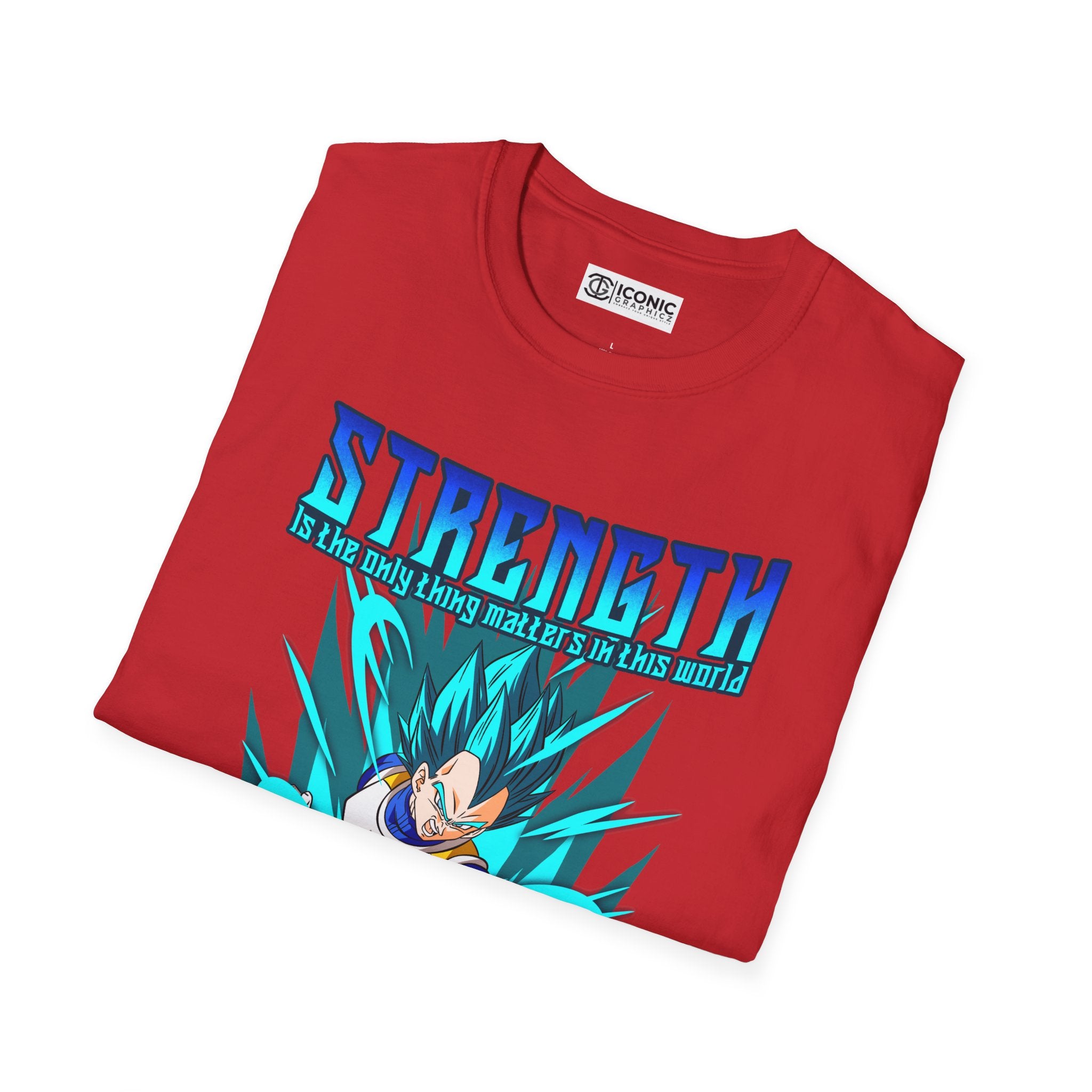 Vegeta Unisex Softstyle T-Shirt - IGZ Clothing 