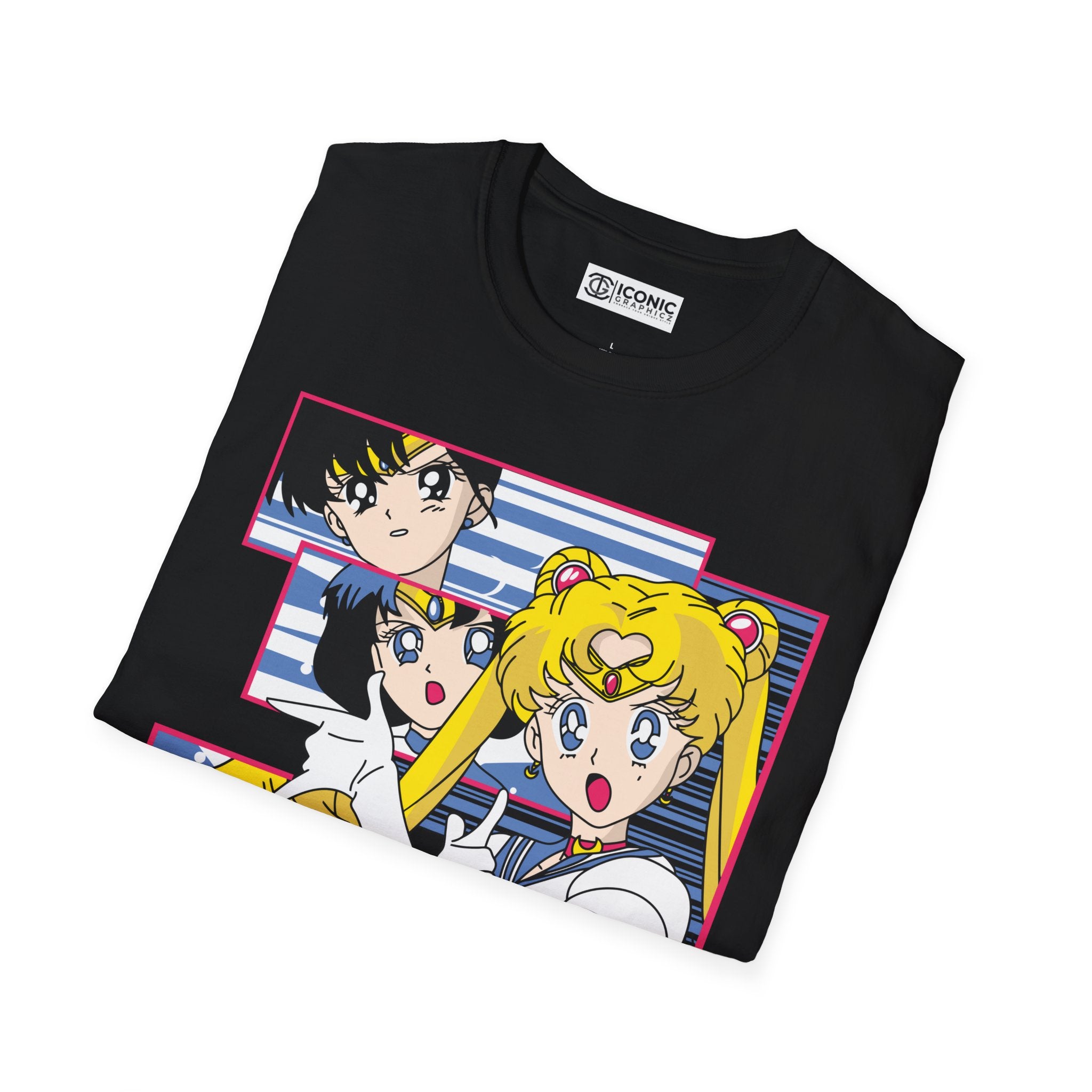 Sailor Scouts Unisex Softstyle T-Shirt - IGZ Clothing 