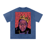 Notorious BIG Acid Wash Oversize T-Shirt