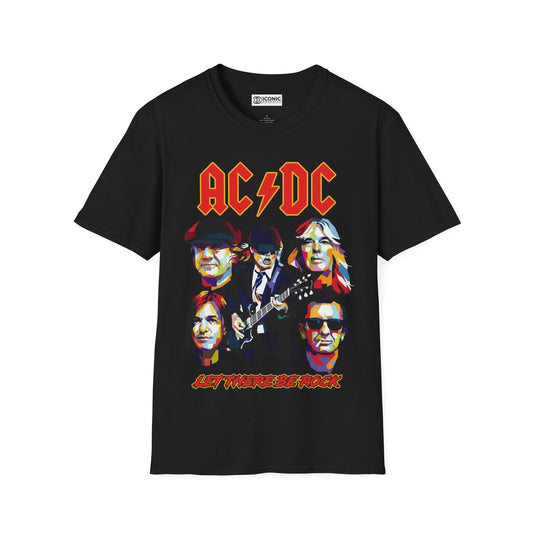 AC/DC Unisex Softstyle T-Shirt - IGZ Clothing 