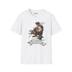 Street Fighter Unisex Softstyle T-Shirt - IGZ Clothing 