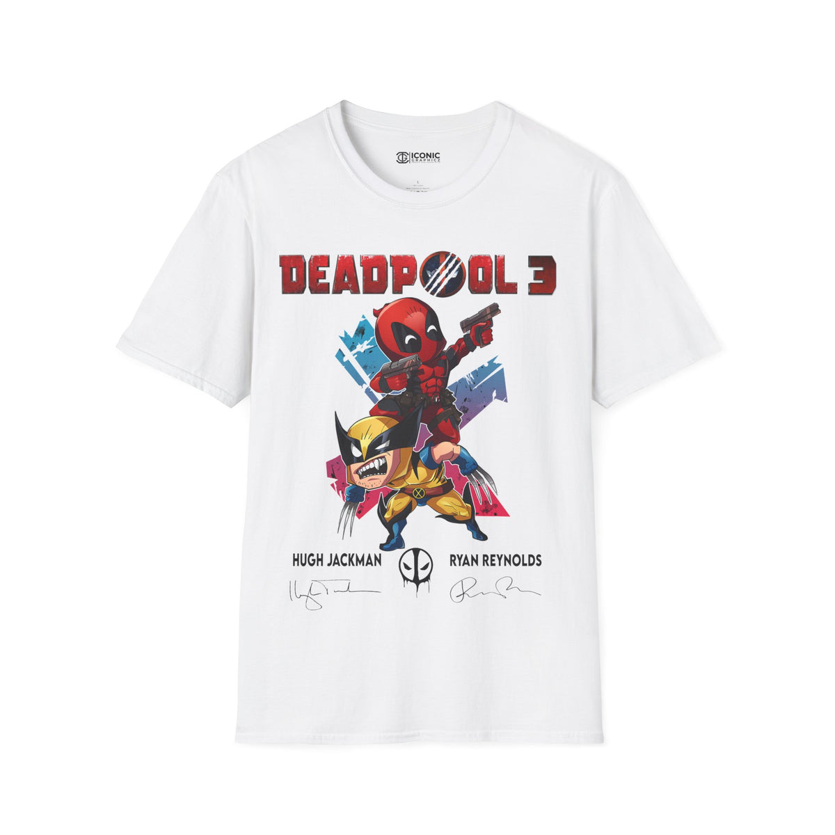 Deadpool and Wolverine Unisex Softstyle T-Shirt - IGZ Clothing 