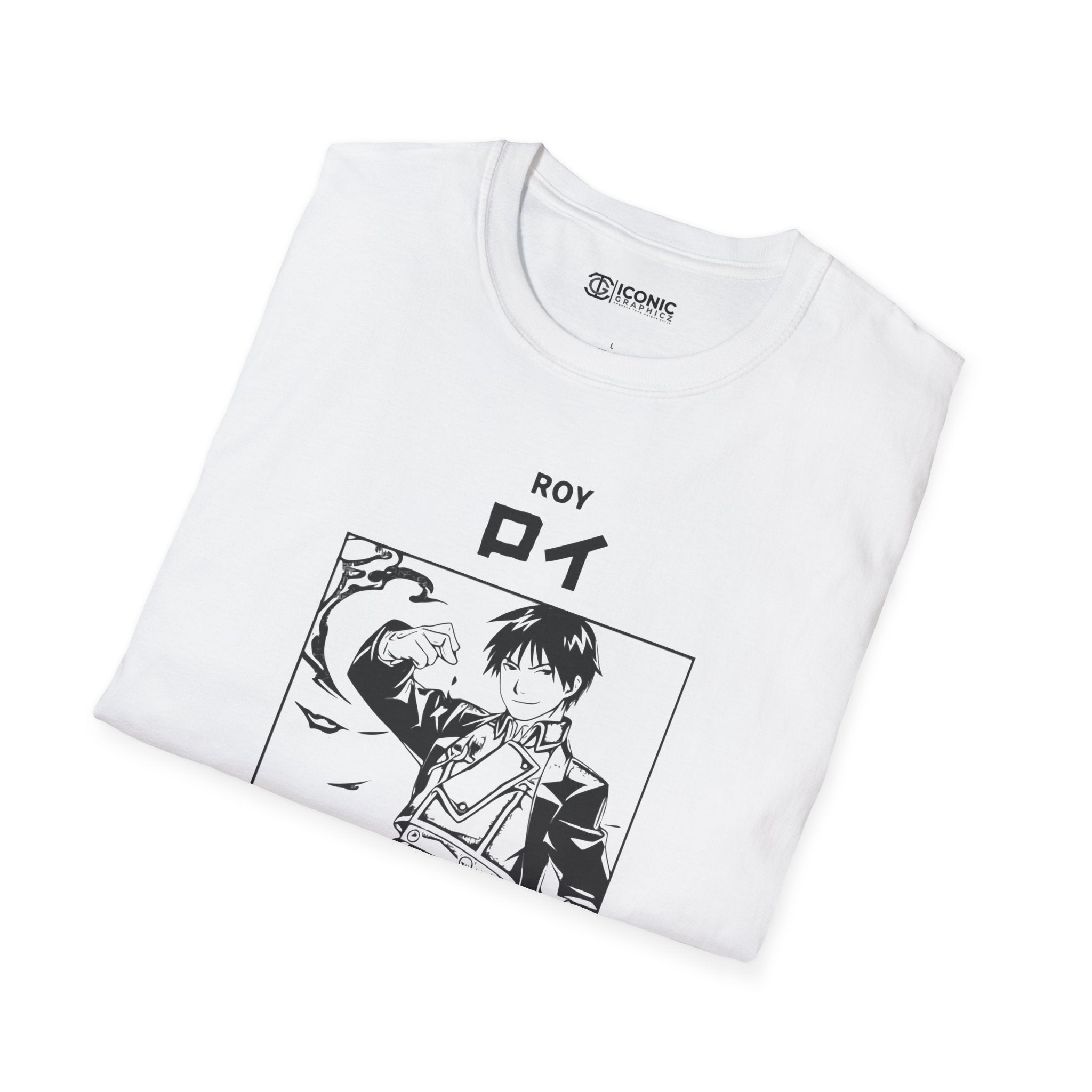 Roy Mustang Unisex Softstyle T-Shirt - IGZ Clothing 