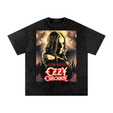 Ozzy Ozbourne Acid Wash Oversize T-Shirt