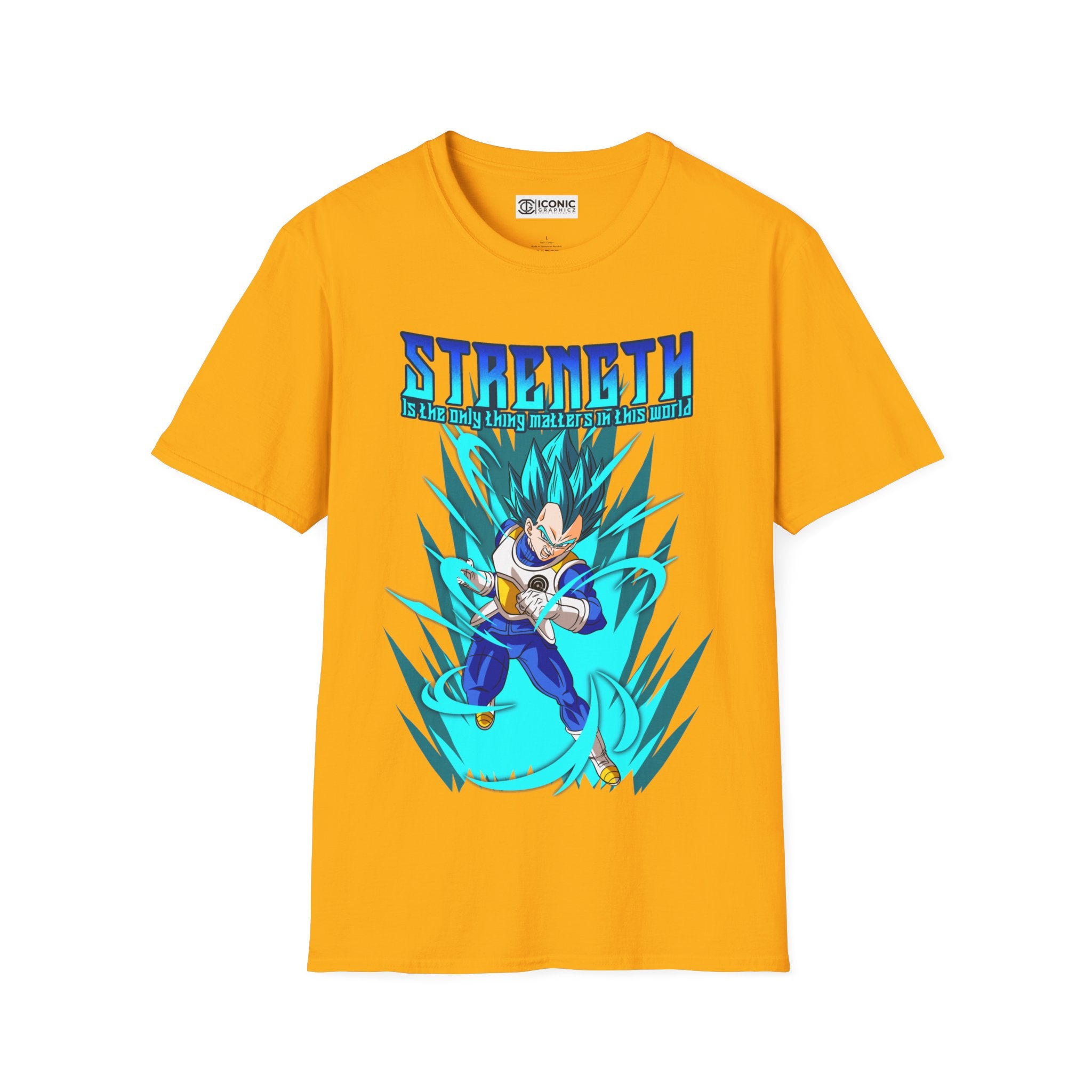 Vegeta Unisex Softstyle T-Shirt - IGZ Clothing 