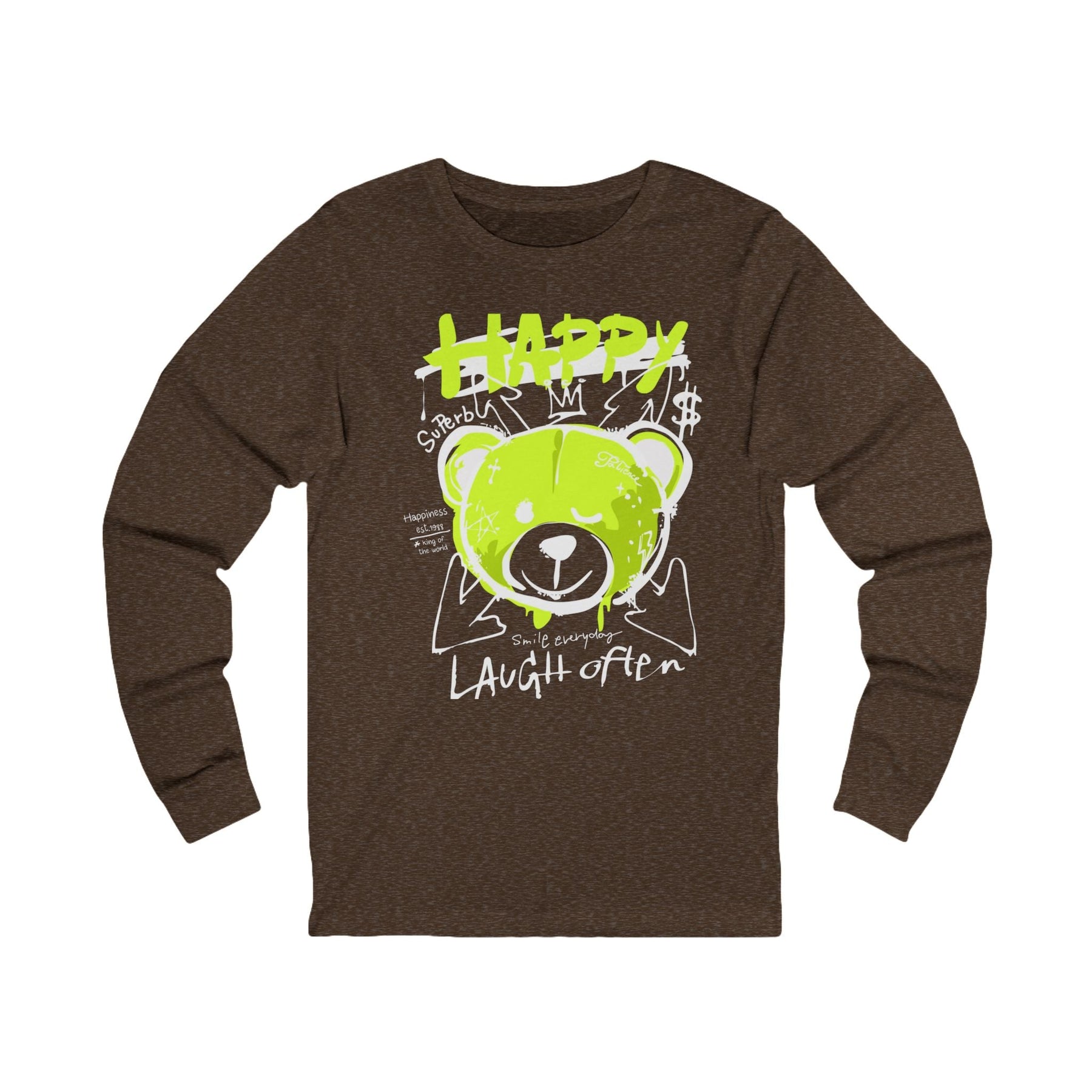 Bears Unisex Jersey Long Sleeve Tee Printify