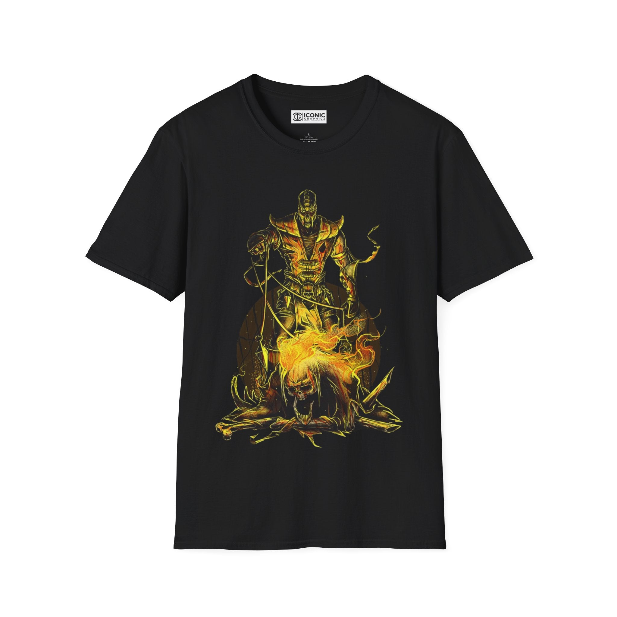 Mortal Kombat Unisex Softstyle T-Shirt - IGZ Clothing 