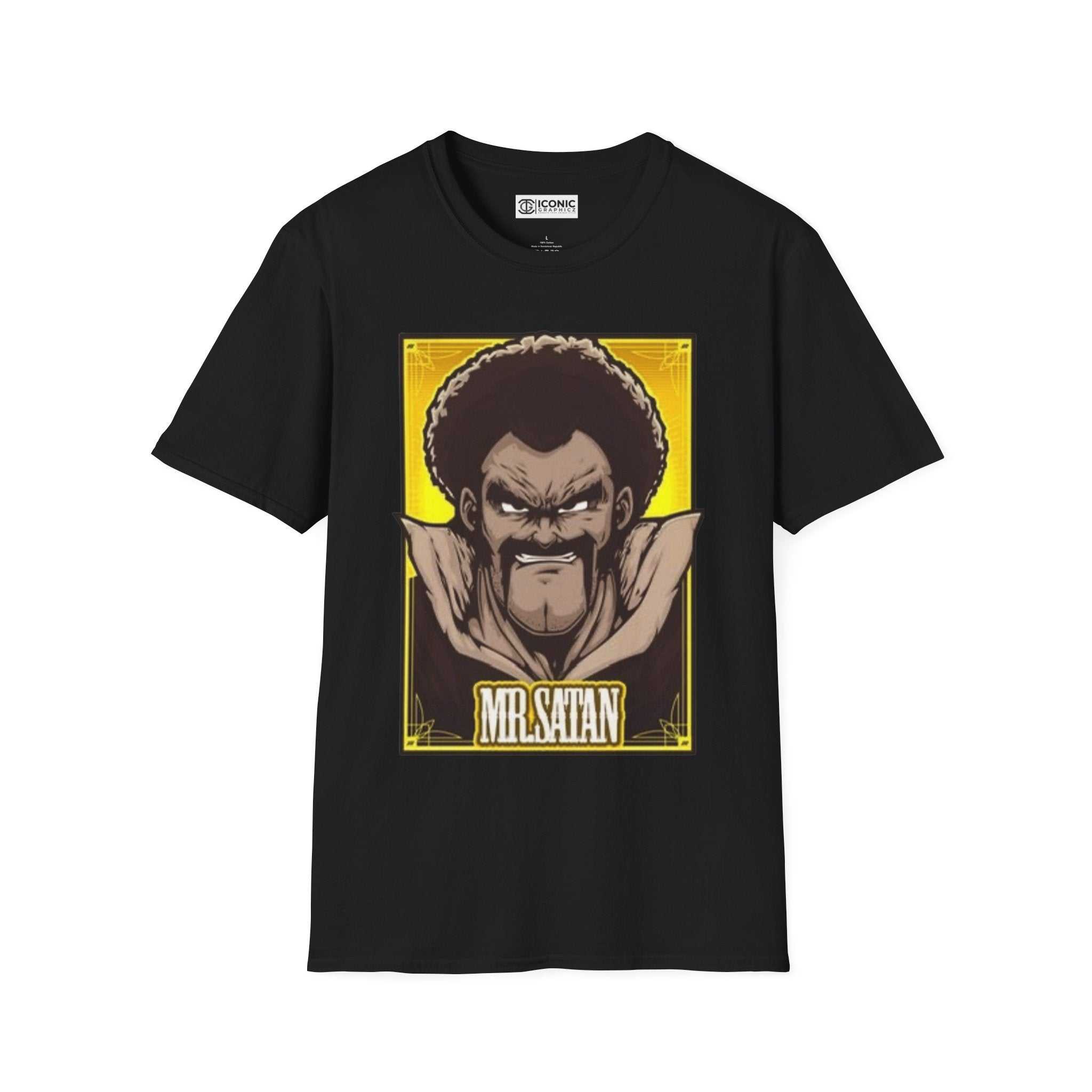 Mr.Satan Unisex Softstyle T-Shirt - IGZ Clothing 