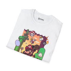 Mario Unisex Softstyle T-Shirt - IGZ Clothing 