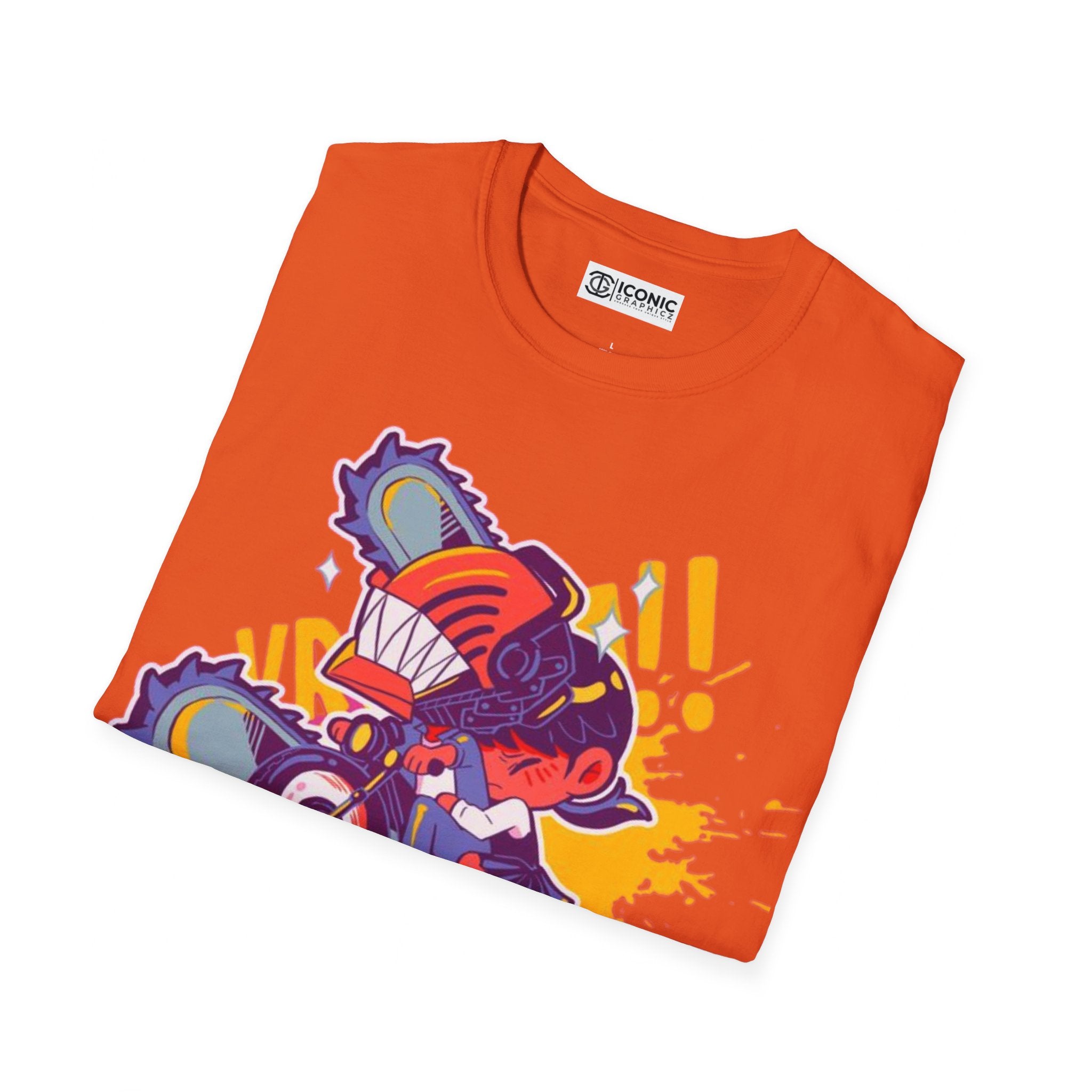 Chainsaw-Man Denji Unisex Softstyle T-Shirt - IGZ Clothing 