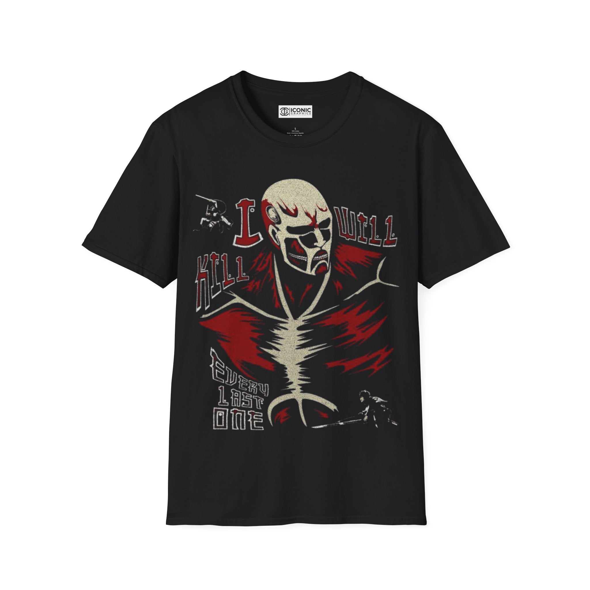 Colossal Titan Unisex Softstyle T-Shirt - IGZ Clothing 